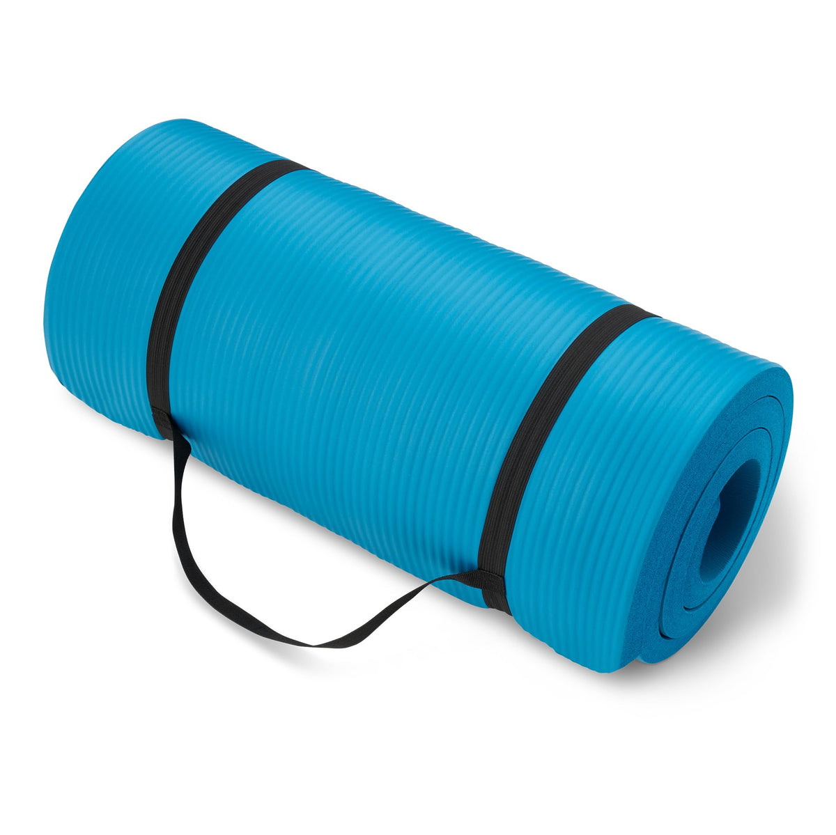Amazon Basics Extra Thick Exercise Yoga Mat with Carrying Strap