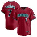 MATTH A.Diamondbacks #7 Corbin Carroll Player Red Alternate Limited Personalized Stitched Jerseys