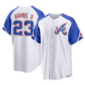 MATTH A.Braves #23 Michael Harris II player White Replica City Connect Stitched Jerseys