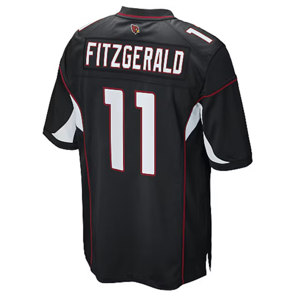 MATTH A.Cardinals #11 Larry Fitzgerald Player Black Game Stitched Jerseys