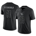 MATTH A.Cardinals #11 Larry Fitzgerald Player Black RFLCTV Limited Stitched Jerseys