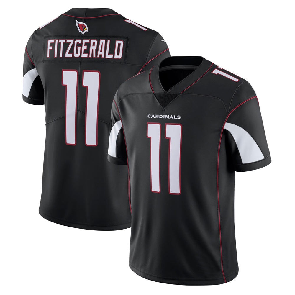 MATTH A.Cardinals #11 Larry Fitzgerald Player Black Vapor Limited Stitched Jerseys
