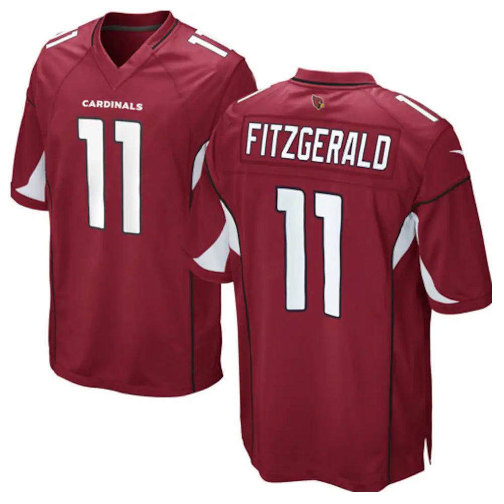 MATTH A.Cardinals #11 Larry Fitzgerald Player Cardinal Game Stitched Jerseys
