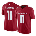 MATTH A.Cardinals #11 Larry Fitzgerald Player Cardinal Vapor F.U.S.E. Limited Home Game Stitched Jerseys