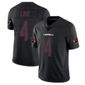 MATTH A.Cardinals #4 Jeremiyah Love Player Black Impact Limited Home Game Stitched Jerseys