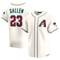 MATTH A.Diamondbacks #23 Zac Gallen Player Cream Game Limited Stitched Jerseys