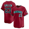 MATTH A.Diamondbacks #23 Zac Gallen Player Red Blue reserve Replica Game Stitched Jerseys