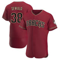 MATTH A.Diamondbacks #38 Paul Sewald Player Red Crimson Alternate Stitched Jersey
