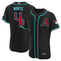 MATTH A.Diamondbacks #4 Ketel Marte Player Black Limited Stitched Jerseys