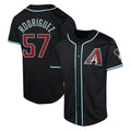 MATTH A.Diamondbacks #57 Eduardo Rodriguez Player Black Limited Alternate Stitched Jersey