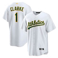 MATTH Athletics #1 Denzel Clarke player White Home 2026 Official Stitched Jersey