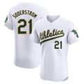 MATTH Athletics #21 Tyler Soderstrom Player White Elite Home Stitched Jersey