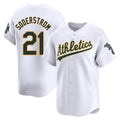 MATTH Athletics #21 Tyler Soderstrom Player White Limited Home Stitched Jersey