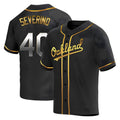 MATTH Athletics #40 Luis Severino player Gold Replica Black en Alternate Stitched Jersey