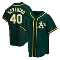 MATTH Athletics #40 Luis Severino player Green Replica Alternate Stitched Jersey