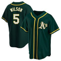 MATTH Athletics #5 Jacob Wilson Green Replica Alternate Stitched Jersey