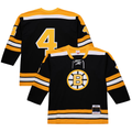 MATTH B.Bruins #4 Bobby Orr Black 1971-72 Power Play Stitched Jerseys