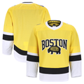 MATTH B.Bruins Gold 2026 Stadium Series Authentic Pro Stitched Jerseys