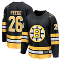 MATTH B.Bruins #26 Andrew Peeke Black Home Breakaway Player Stitched Jerseys