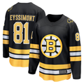 MATTH B.Bruins #81 Michael Eyssimont Black Home Breakaway Player Stitched Jerseys