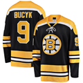 MATTH B.Bruins #9 John Bucyk Black Premier Breakaway Retired Player Stitched Jerseys
