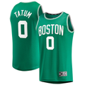 MATTH B.Celtics #0 Jayson Tatum  Kelly Green Fast Break Replica Jerseys - Icon Edition