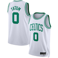 MATTH B.Celtics #0 Jayson Tatum White Swingman Jerseys - Association Edition