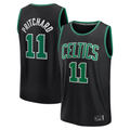 MATTH B.Celtics #11 Payton Pritchard  Black Fast Break Replica Player Jerseys - Statement Edition