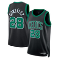 MATTH B.Celtics #28 Hugo Gonz¨¢lez Black Swingman Jerseys - Statement Edition