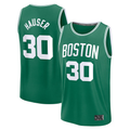 MATTH B.Celtics #30 Sam Hauser Kelly Green Fast Break Replica Player Jerseys - Icon Edition