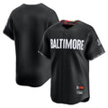 MATTH B.Orioles Black City Connect Limited Home Game Blank Player Stitched Jerseys