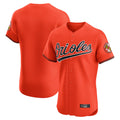 MATTH B.Orioles Orange Limited Elite Home Game Blank Player Stitched Jerseys