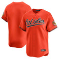 MATTH B.Orioles Orange Limited Home Game Blank Player Stitched Jerseys