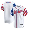MATTH B.Orioles White Independence Day Vapor Premier Limited Home Game Blank Player Stitched Jerseys