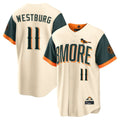 MATTH B.Orioles #11 Jordan Westburg Player Cream 2026 City Connect Home Game Stitched Jerseys