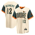 MATTH B.Orioles #12 Dylan Beavers Player Cream 2026 City Connect Home Game Stitched Jerseys