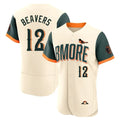 MATTH B.Orioles #12 Dylan Beavers Player Cream 2026 City Connect Limited Elite Home Game Stitched Jerseys