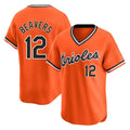 MATTH B.Orioles #12 Dylan Beavers Player Orange T-shirt Limited Home Game Stitched Jerseys