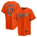 MATTH B.Orioles #17 Colton Cowser Player Orange Home Game Stitched Jerseys