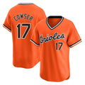 MATTH B.Orioles #17 Colton Cowser Player Orange T-shirt Limited Home Game Stitched Jerseys