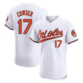MATTH B.Orioles #17 Colton Cowser Player White Limited Elite Home Game Stitched Jerseys