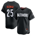 MATTH B.Orioles #25 Pete Alonso Player Black City Connect Limited Home Game Stitched Jerseys