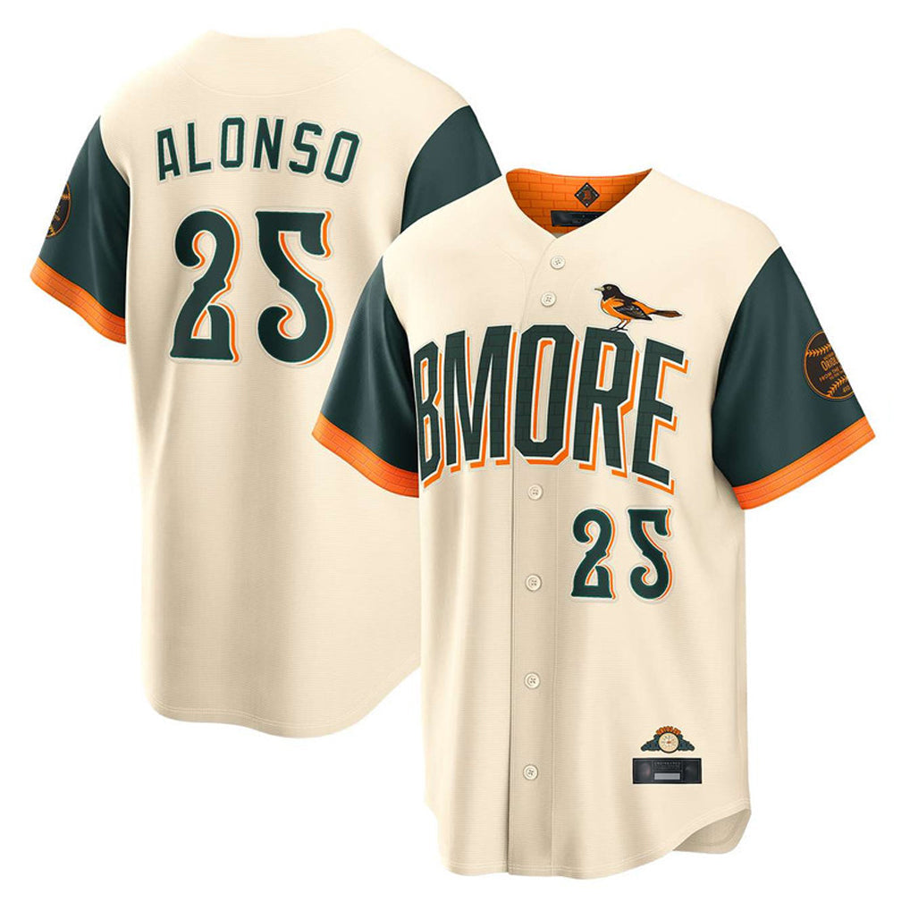 MATTH B.Orioles #25 Pete Alonso Player Cream 2026 City Connect Home Game Stitched Jerseys