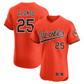 MATTH B.Orioles #25 Pete Alonso Player Orange Limited Elite Home Game Stitched Jerseys