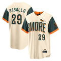 MATTH B.Orioles #29 Samuel Basallo Player Cream 2026 City Connect Home Game Stitched Jerseys