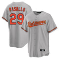 MATTH B.Orioles #29 Samuel Basallo Player Gray Home Game Stitched Jerseys