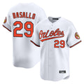 MATTH B.Orioles #29 Samuel Basallo Player White Limited Home Game Stitched Jerseys