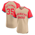 MATTH B.Orioles #35 Adley Rutschman Player Cream American League All-Star Limited Elite Home Game Stitched Jerseys