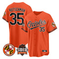 MATTH B.Orioles #35 Adley Rutschman Player Gray Home Game Stitched Jerseys