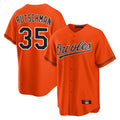 MATTH B.Orioles #35 Adley Rutschman Player Orange Home Game Stitched Jerseys
